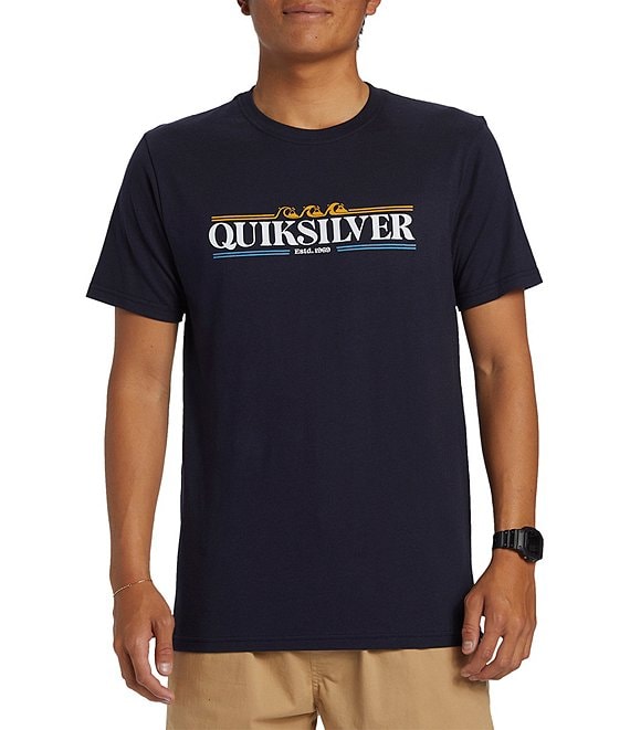 Sleeve Short Dillard\'s Gradient Quiksilver | T-Shirt