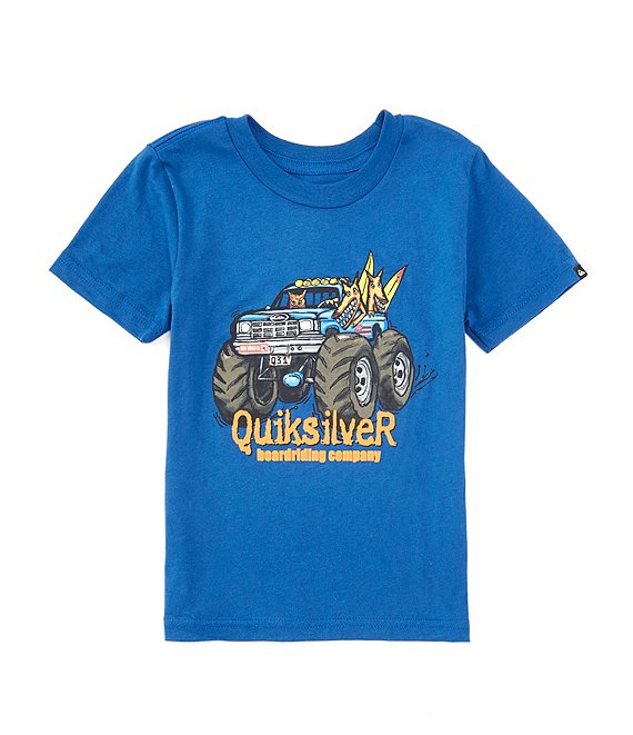 Quiksilver Little Boys 2T-7 Short Sleeve All Terrain KTO T-Shirt ...