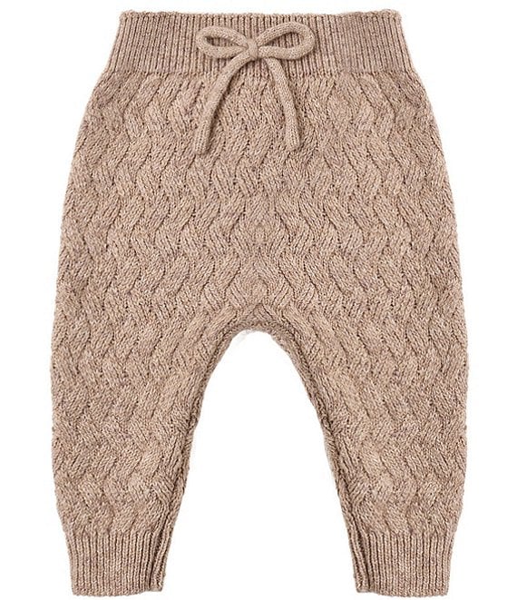 Quincy Mae Baby Boys Knit Heathered Pants