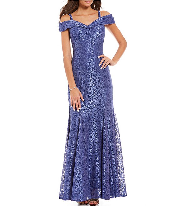 off the shoulder night gown