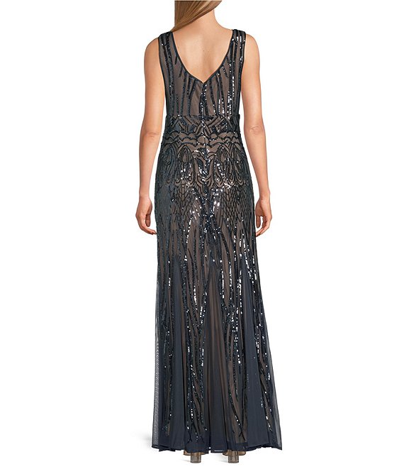 long velvet formal dresses Navy Blue Long Velvet Evening Dresses Open Back Prom Gowns