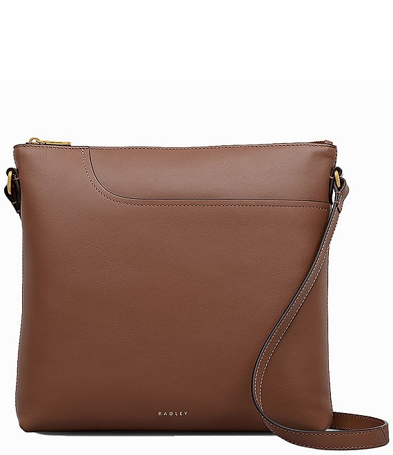 Radley London Pockets Large Ziptop Crossbody Bag, Saddle - Image 1