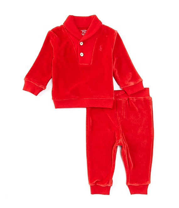 Ralph lauren velour tracksuit mens best sale