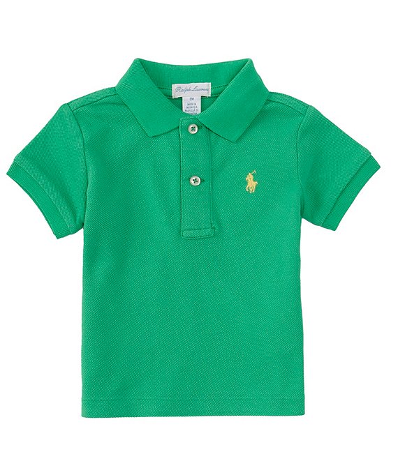 Ralph Lauren Baby Boys 3-24 Months Short Sleeve Mesh Polo Shirt | Dillard's