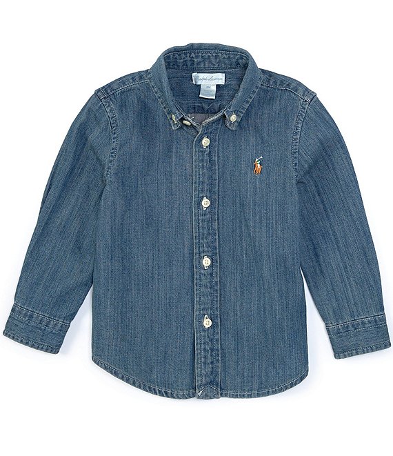 Ralph lauren baby on sale boy button down