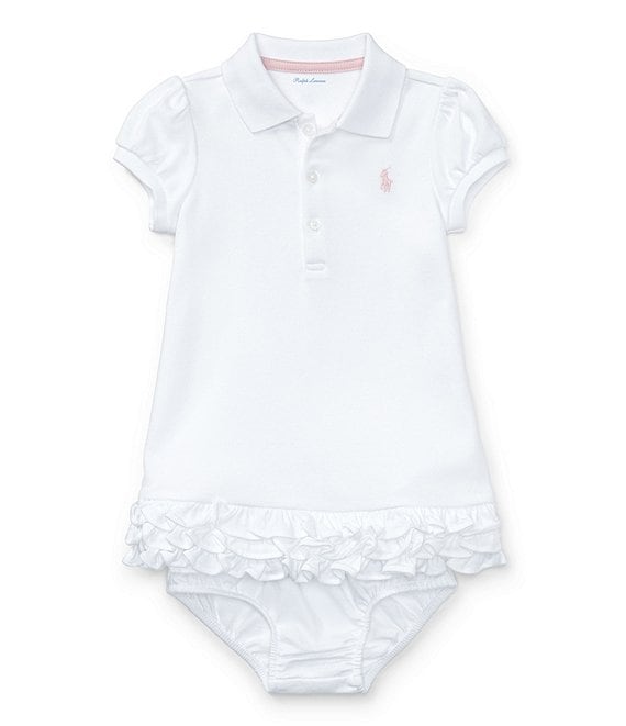 Ralph Lauren Childrenswear Baby Girls 3-24 Months Polo Cupcake Dress ...