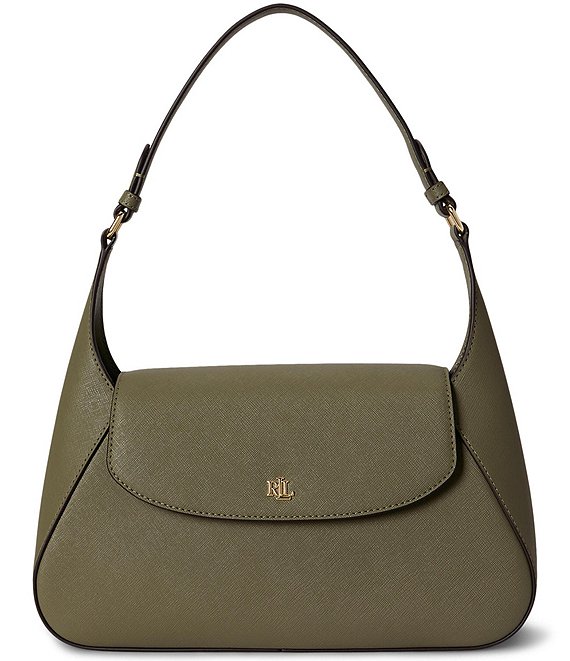 Lauren Ralph Lauren Schylar Crosshatch Medium Shoulder Bag