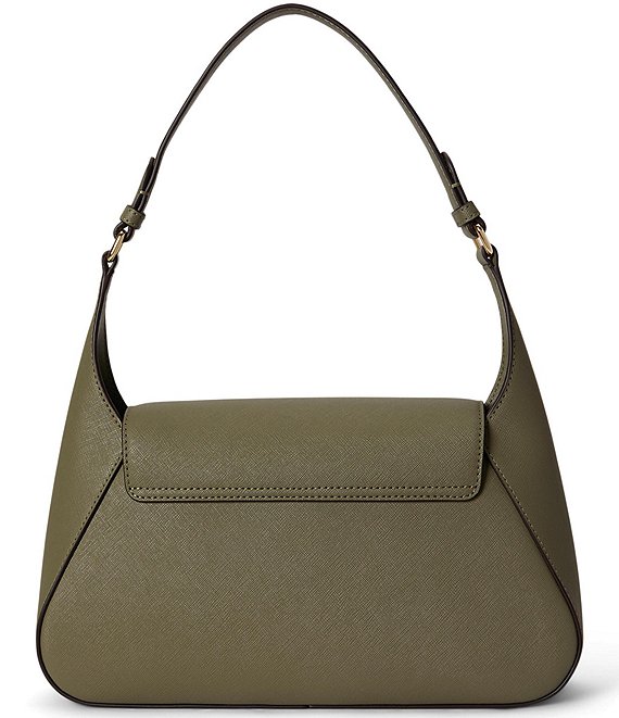 Lauren Ralph Lauren Schylar Crosshatch Medium Shoulder Bag | Dillard's