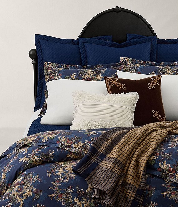 Ralph Lauren Ludlow Collection Thatcher Plaid Wool Throw | Dillard's