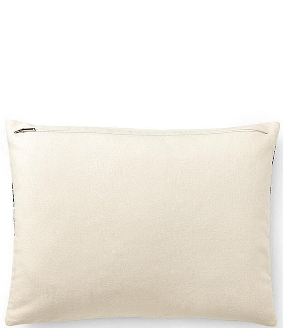 Ralph Lauren Remy Haywood Embroidered Breakfast Pillow