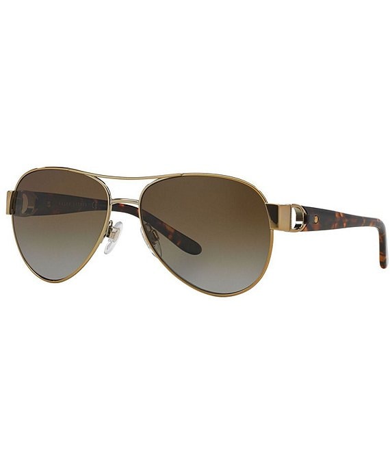 Color:Pale Gold - Image 1 - Women's 0rl7047q 58mm Pilot Sunglasses