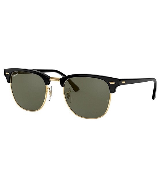 Color:Black - Image 1 - Clubmaster Polarized 51mm Sunglasses