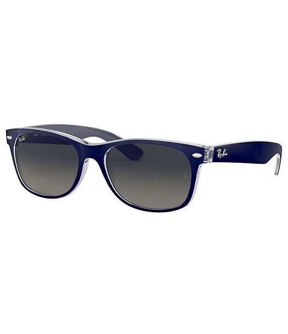Ray-Ban Men's Colorblock Wayfarer Sunglasses, Blue - Image 1