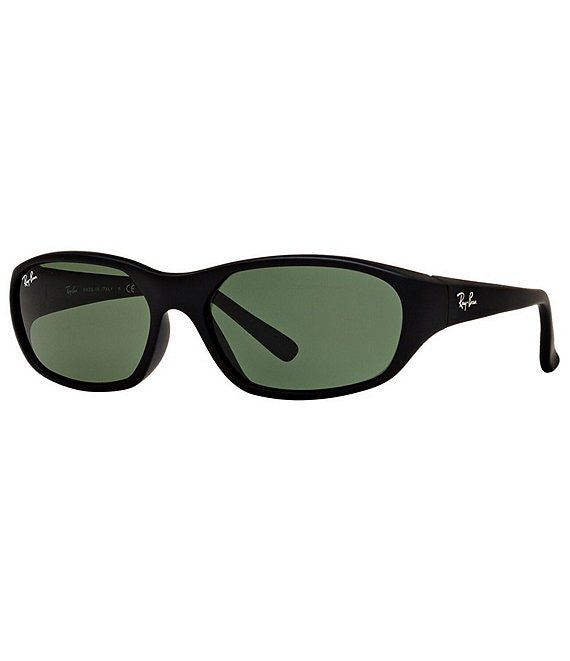 Color:Matte Black - Image 1 - Daddy-O Rectangle Sunglasses