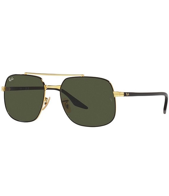 Color:Black - Image 1 - Men's 59mm Arista Square Sunglasses