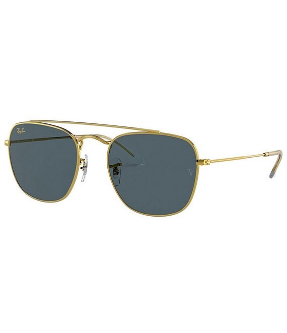 Color:Shiny Gold - Image 1 - Men's Legend Rb3557 51mm Sunglasses