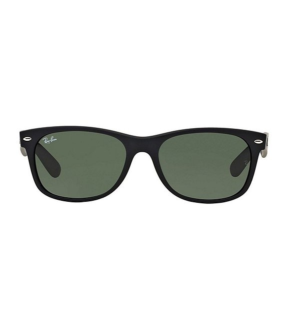 Ray-Ban Men's New Wayfarer Dark Tortoise Plastic UV Protection Sunglasses