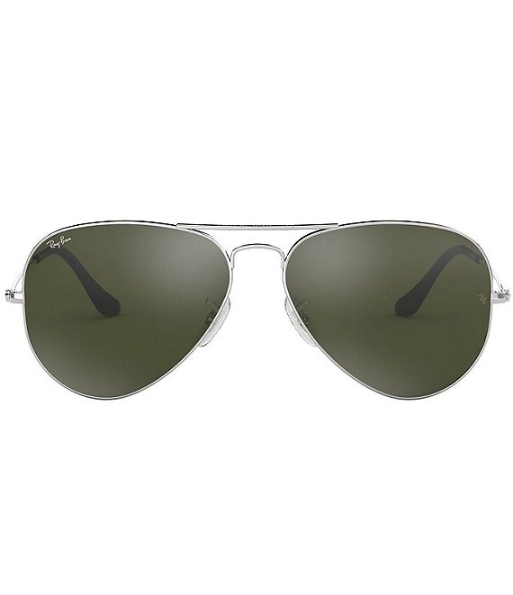 Ray-Ban Unisex 0RB3025 62mm Mirrored Aviator Sunglasses | Dillard's
