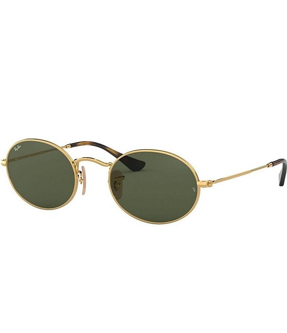 Color:Gold - Image 1 - Unisex 0RB3547N 48mm Oval Sunglasses