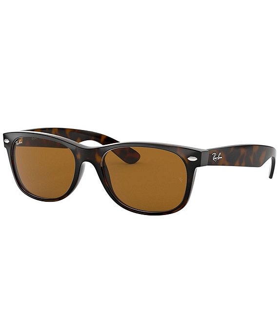 Color:Lite Havana - Image 1 - Unisex New Wayfarer 0RB2132 52mm Sunglasses
