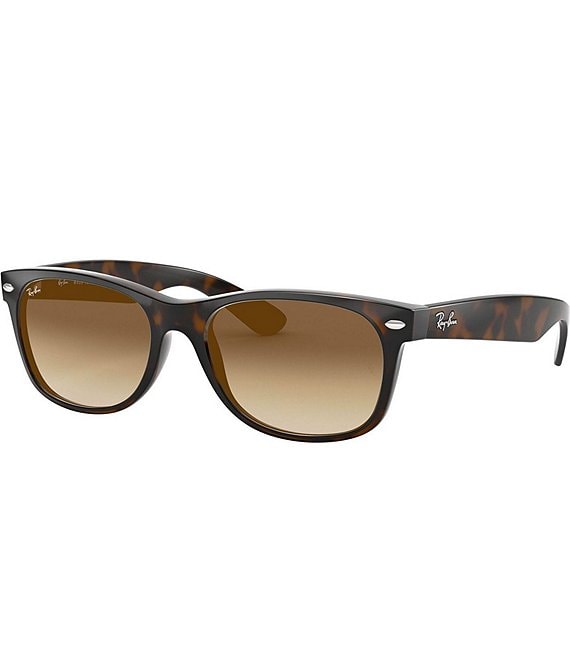 Color:Lite Havana - Image 1 - Unisex New Wayfarer Rb2132 58mm Sunglasses