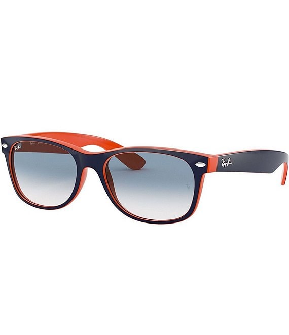 Color:Blue Orange - Image 1 - Unisex New Wayfayrer 0RB2132 52mm Sunglasses