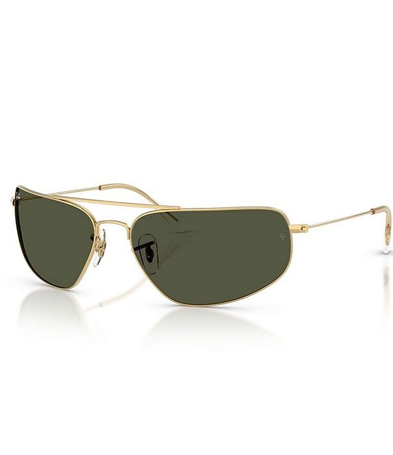 Ray-Ban Unisex RB3780 63mm Rectangle Sunglasses