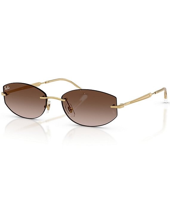 Ray-Ban Unisex RB3792 55mm Oval Sunglasses