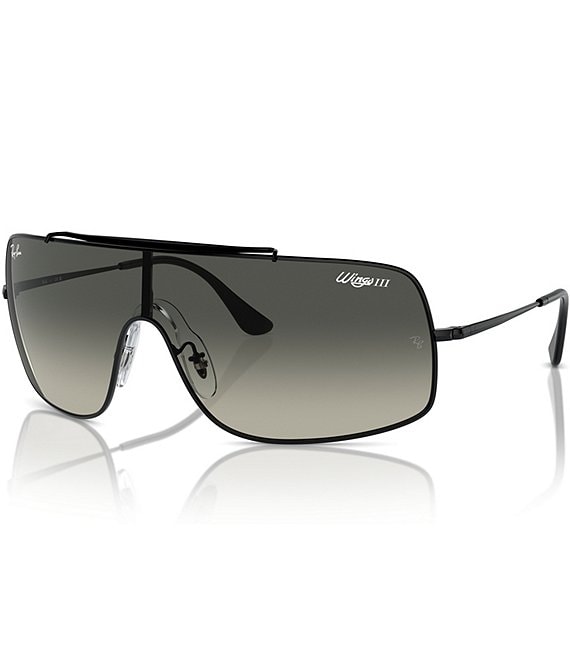 Ray Ban Unisex RB3897 Wings III Shield Sunglasses