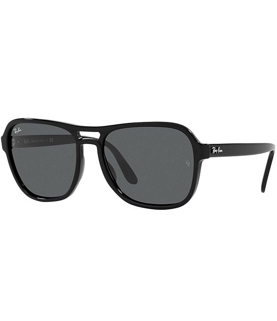 Color:Black - Image 1 - Unisex Rb4356 58mm Square Sunglasses