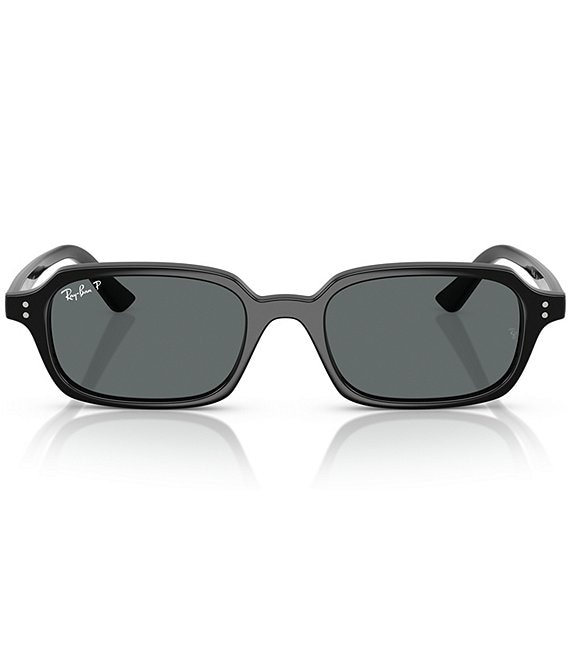 Ray-Ban Unisex RB4455 Zuri 52mm Retro Polarized Rectangle