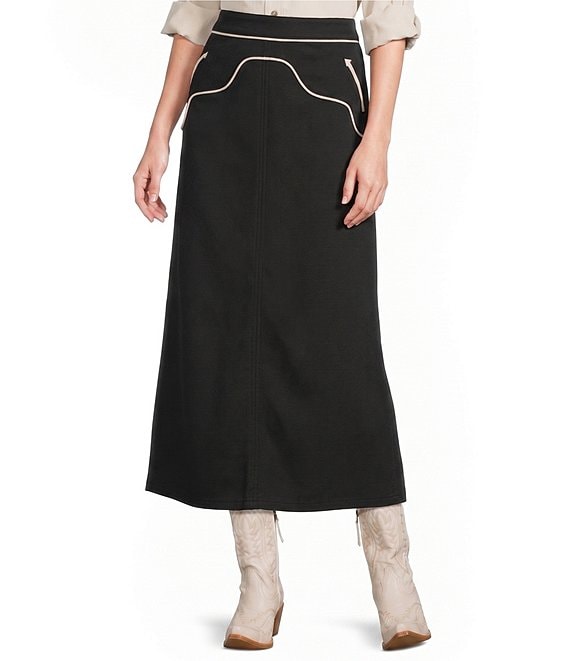 Reba Bailey Maxi A-Line Skirt