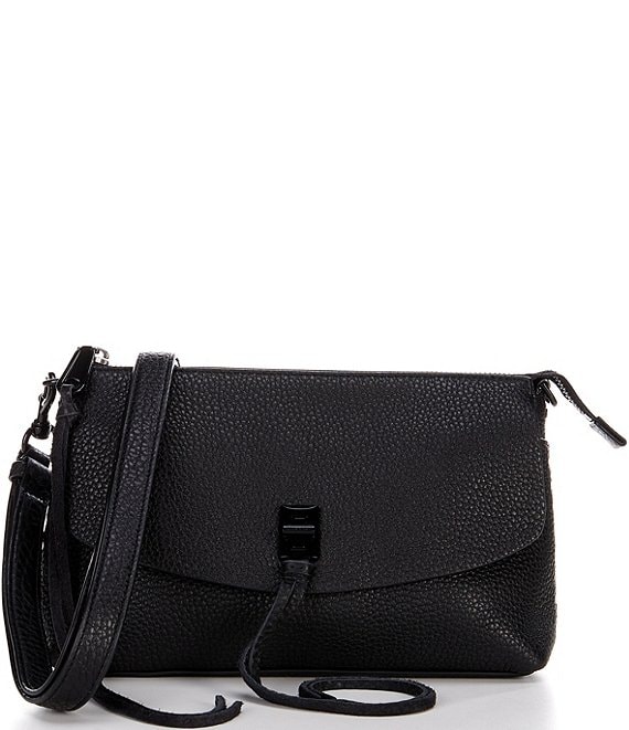 REBECCA MINKOFF Darren Top Zip Leather Crossbody Bag | Dillard's