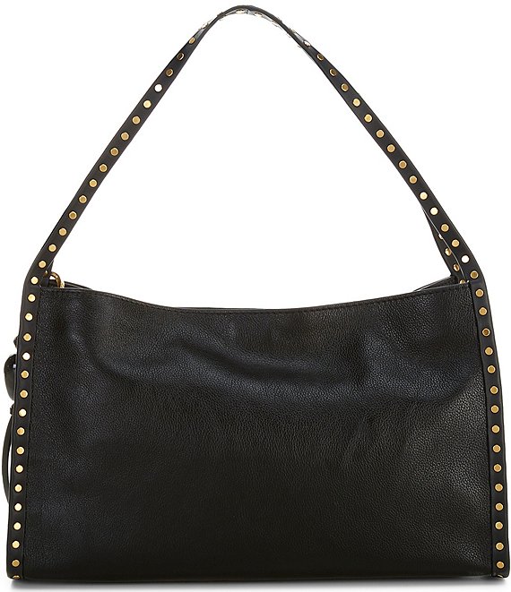 レディピッグ REBECCA MINKOFF Dylan Rectangle Leather Studded Shoulder Bag