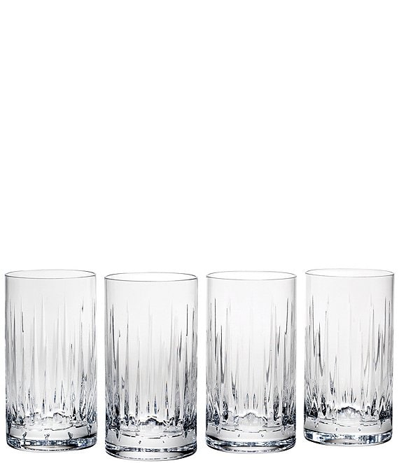 Reed & Barton Soho Crystal Highball Glasses, Set of 4