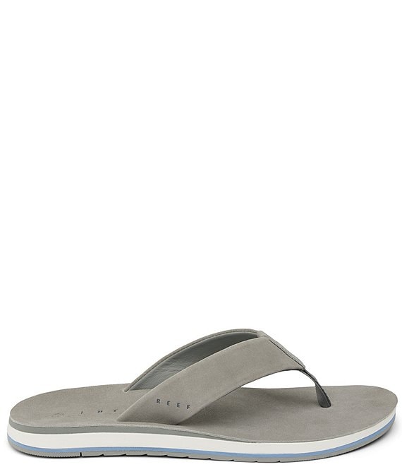 Reef Ojai Classic Suede Gray Flip Flops  
Cushioned Comfort Sz 10 men’s Men main image 2