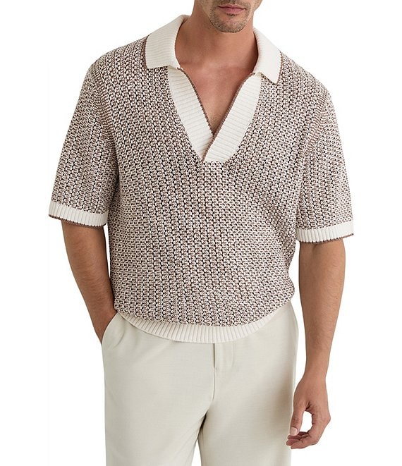 Reiss Atlas Short Sleeve Polo Shirt