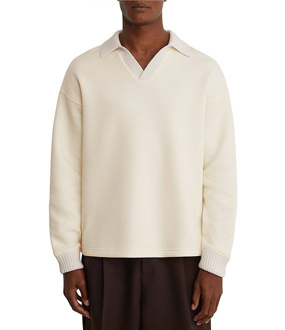 Reiss Beaton Johnny Collar Sweatshirt