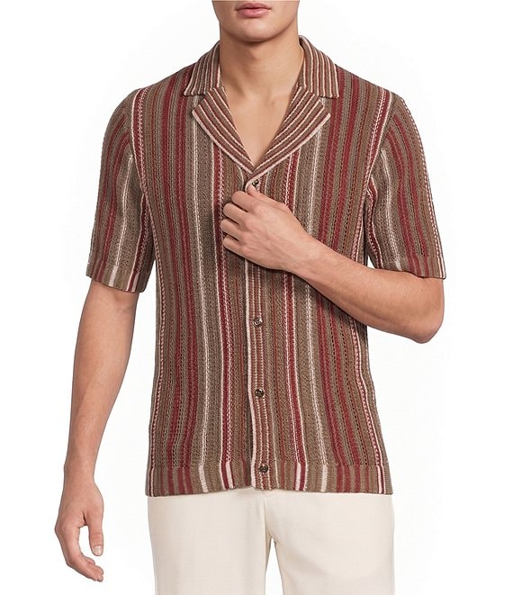 Reiss Caden Short Sleeve Woven Camp Shirt