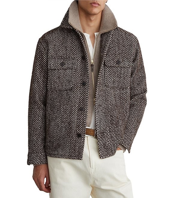 Reiss Clifton Wool Blend Overshirt