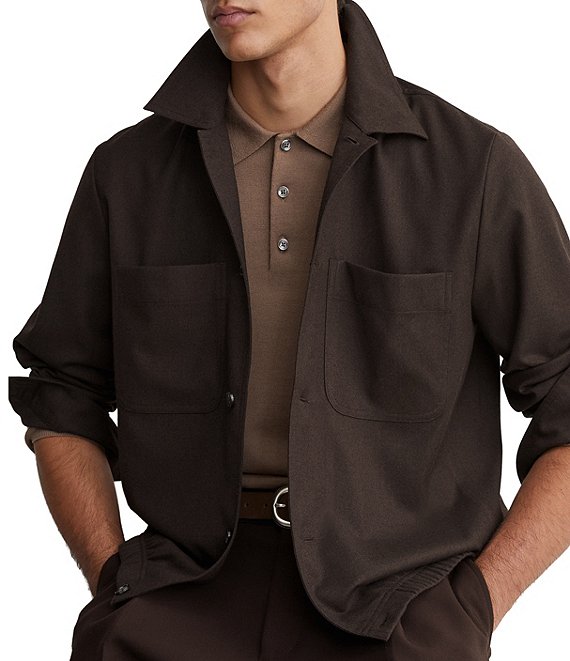 Reiss Penge Long Sleeve Woven Shirt