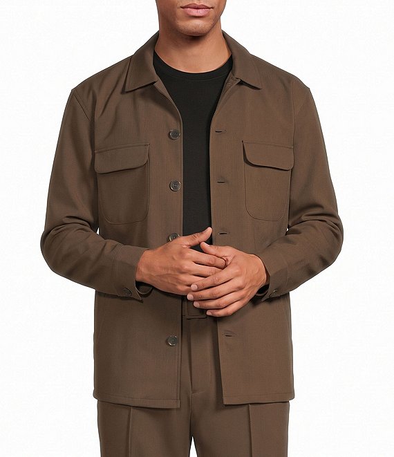 Reiss Peshi Regular Fit Overshirt