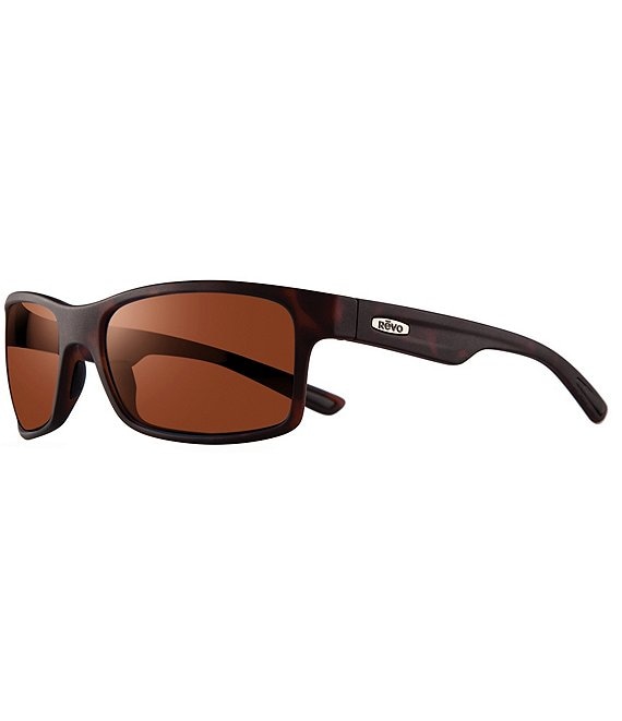 Revo Unisex Crawler Matte 59mm Polarized Square Sunglasses