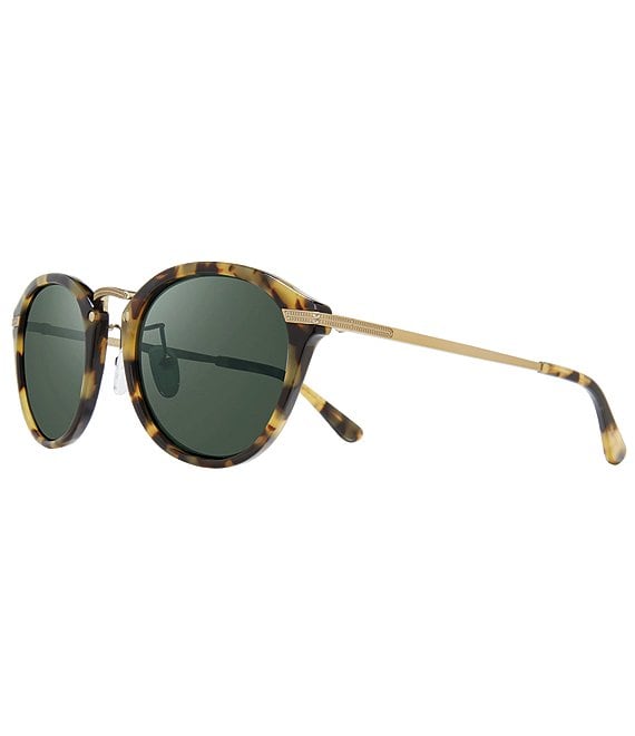 Revo Quinn Round Polarized 50mm Sunglasses | Dillard's