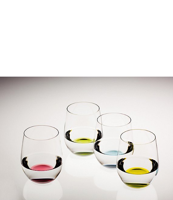 Whimsical Tumbler Glasses, Set of 4