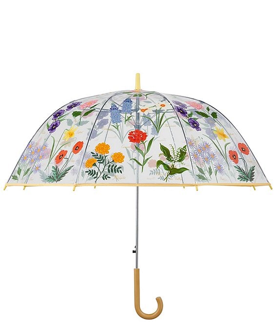 Rifle Paper Co. Garden Study Clear Umbrella