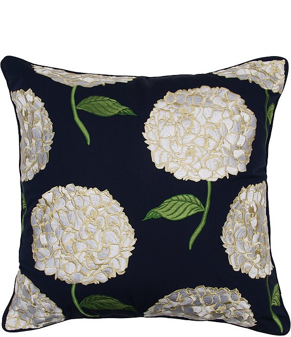 Rightside Design Hydrangea Pattern Indoor/Outdoor Throw Pillow