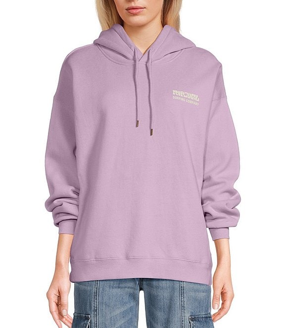 Rip Curl Surf Puff Heritage Hoodie Lavender X Large