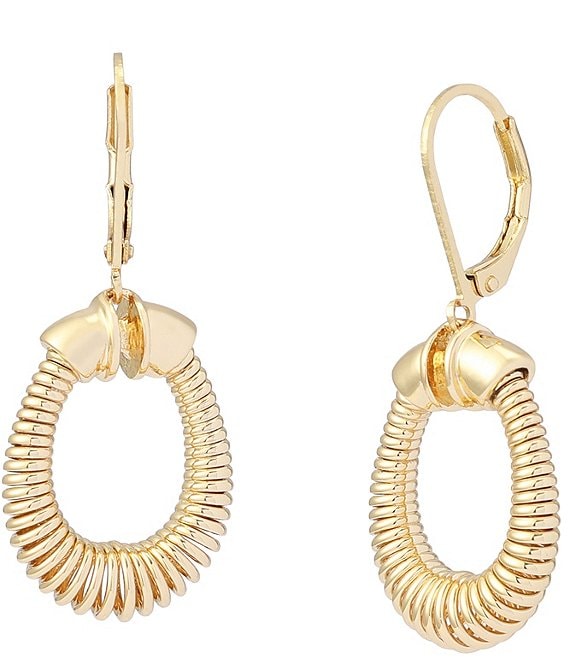 Robert Lee Morris Soho Coiled Drop Earrings