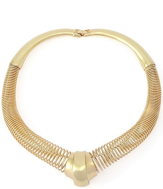 Robert Lee Morris Soho Coiled Wire Collar Necklace